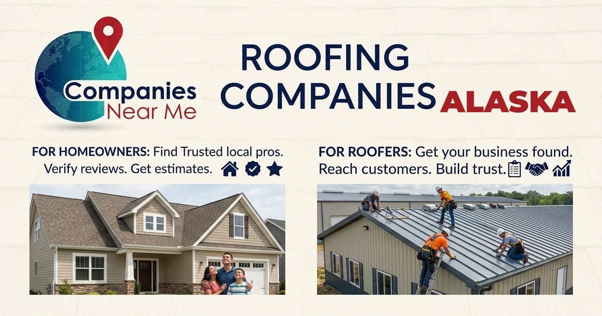 Roofing companies in Alaska — CompaniesNearMe