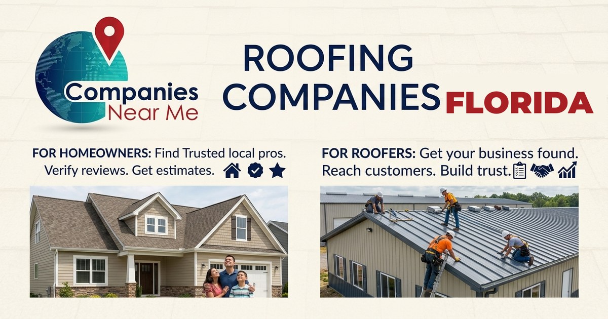 Roofing companies in Florida — CompaniesNearMe