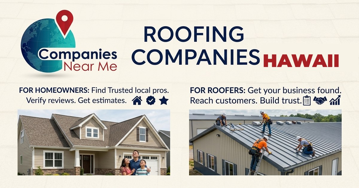 Roofing companies in Hawaii — CompaniesNearMe