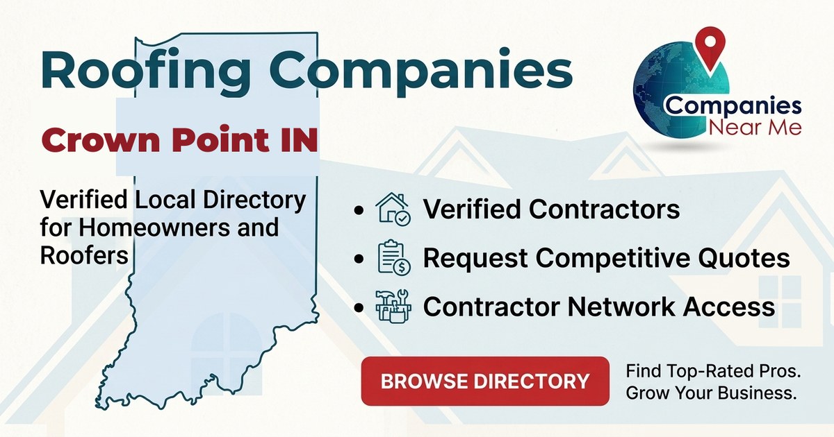 Roofing companies in Crown Point Indiana