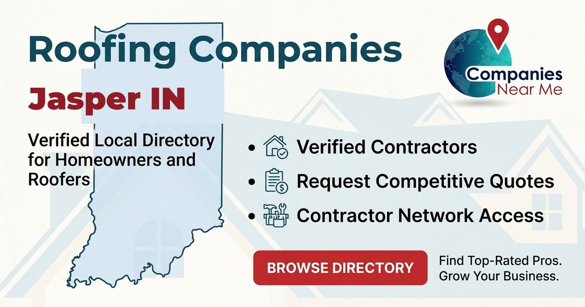Roofing companies in Jasper Indiana