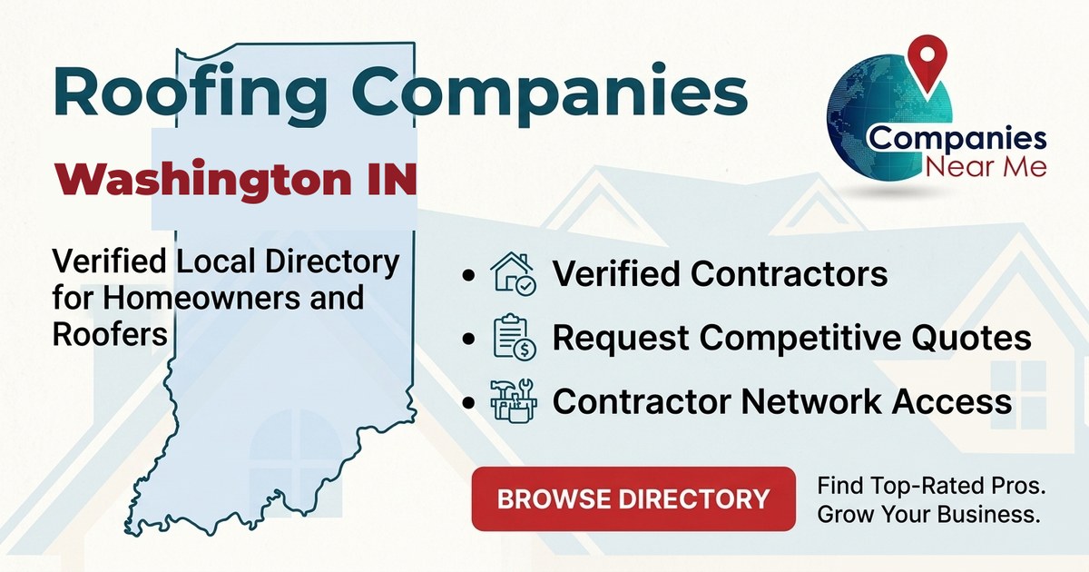 Roofing companies in Washington Indiana