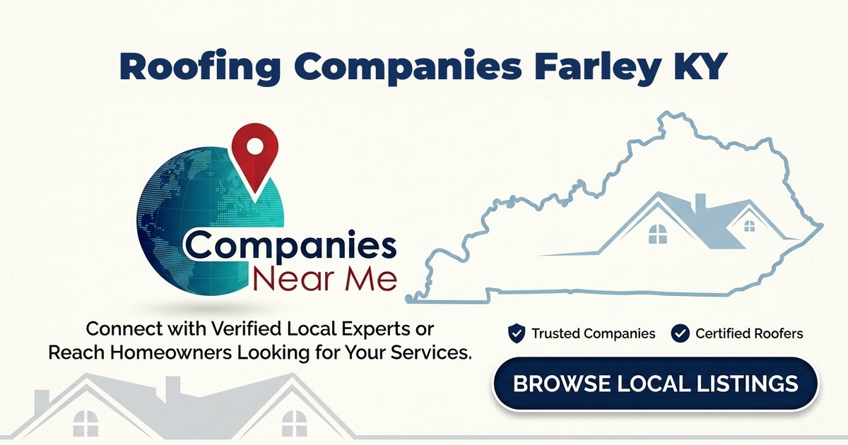 Roofing companies in Farley Kentucky