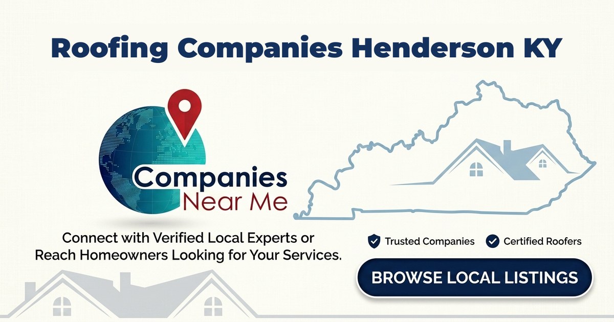 Roofing companies in Henderson Kentucky