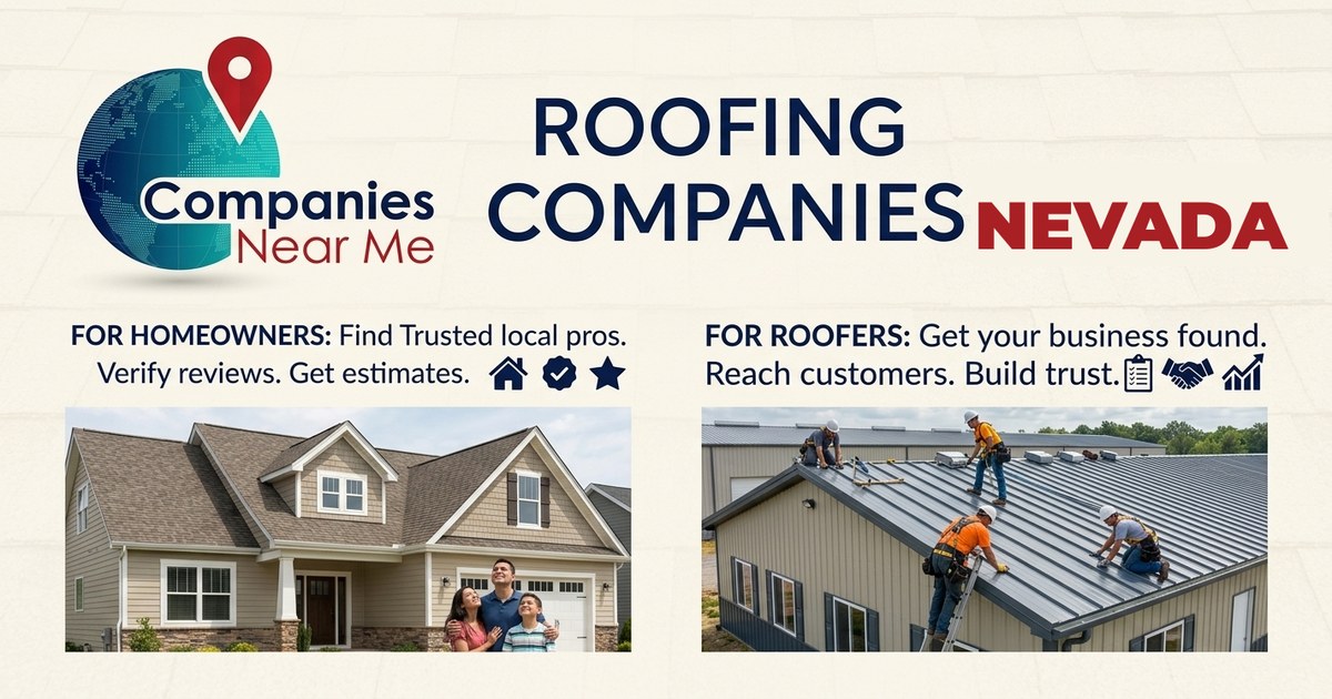 Roofing companies in Nevada — CompaniesNearMe