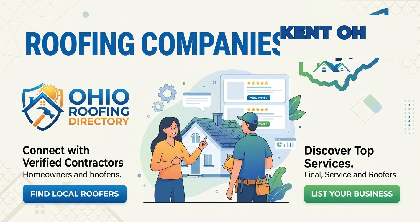 Roofing companies in Kent Ohio