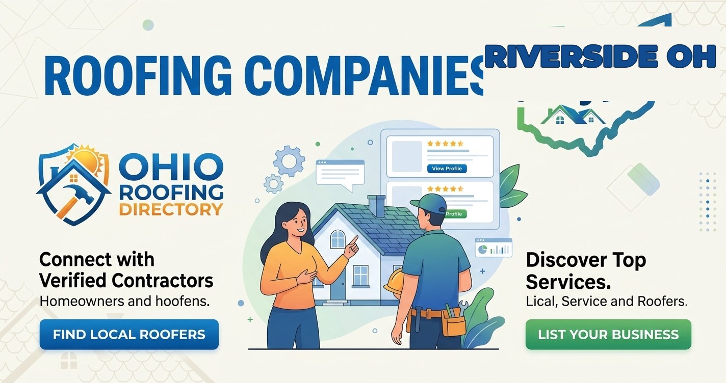Roofing companies in Riverside Ohio