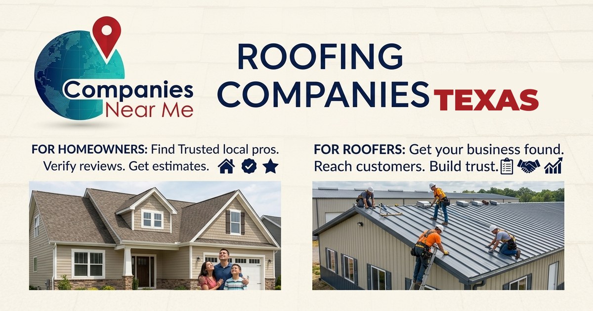 Roofing companies in Texas — CompaniesNearMe