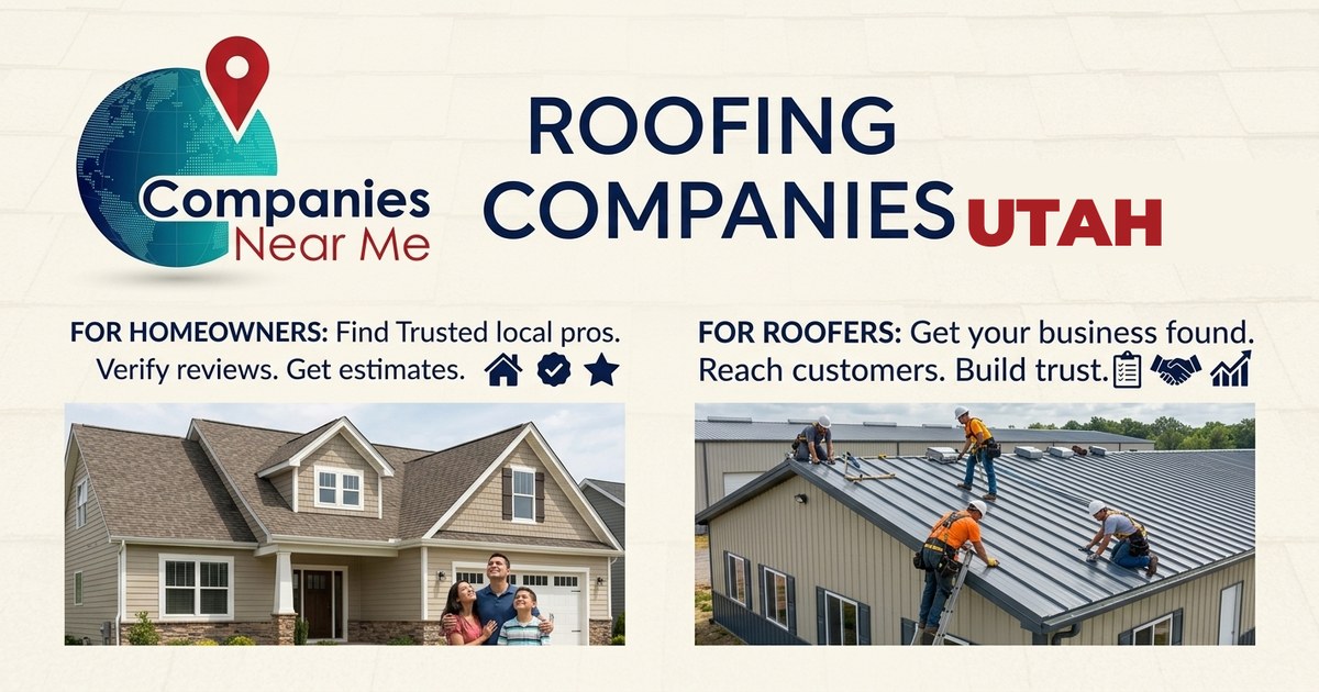 Roofing companies in Utah — CompaniesNearMe