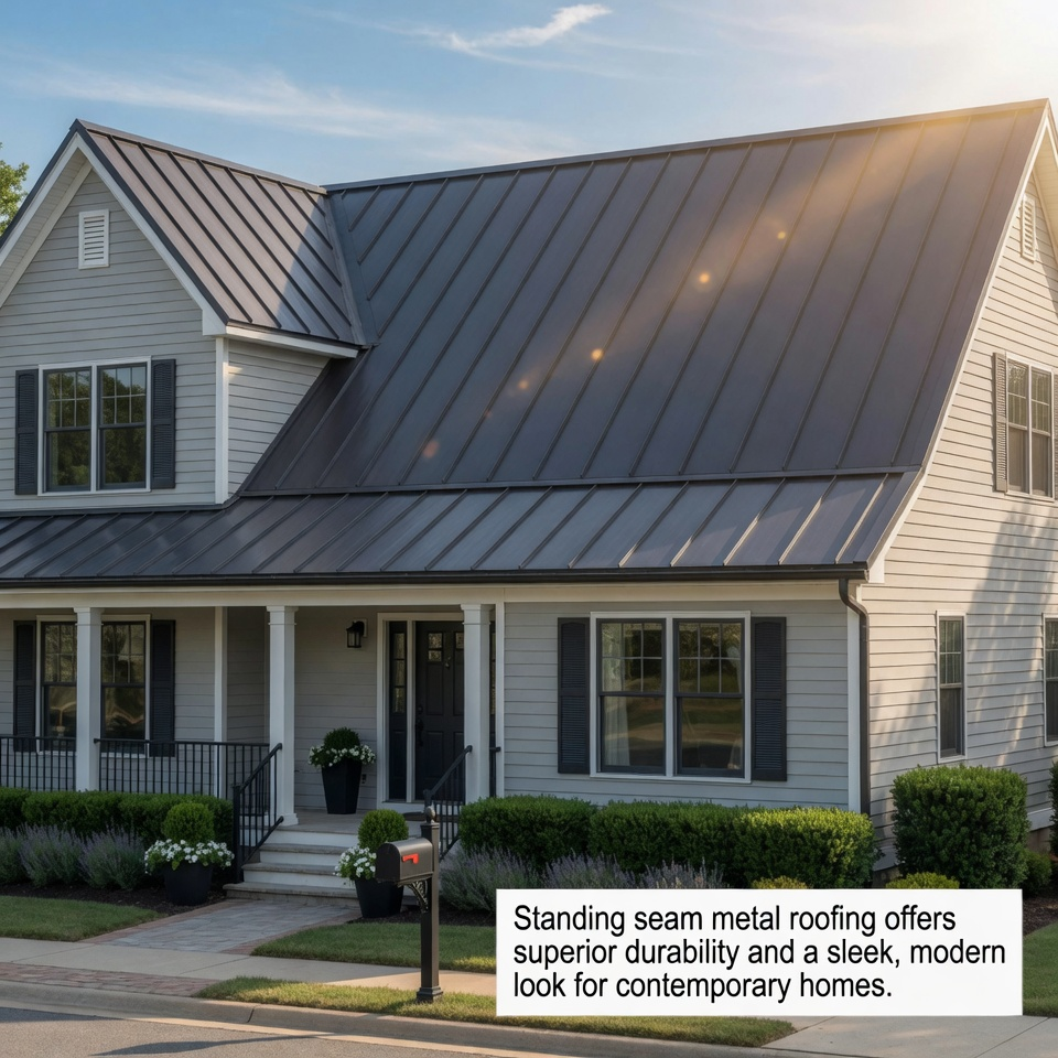 Metal roofing